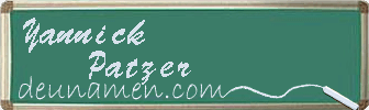 Yannick Patzer Visitenkarte